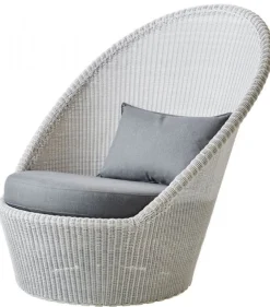 Kingston Solstol m.hjul White Grey
