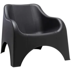Kumo Loungefåtölj Svart