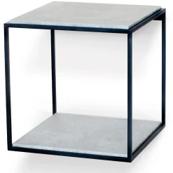 Lime Vägghängt Sängbord 34 x 34 cm Betonglaminat
