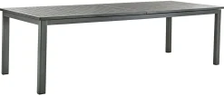 Lomma XL 260-380x100 cm Utebord Antracit