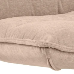Loos Loungefåtölj Danny tyg Beige