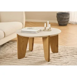 Lunda Soffbord Rund 80 cm