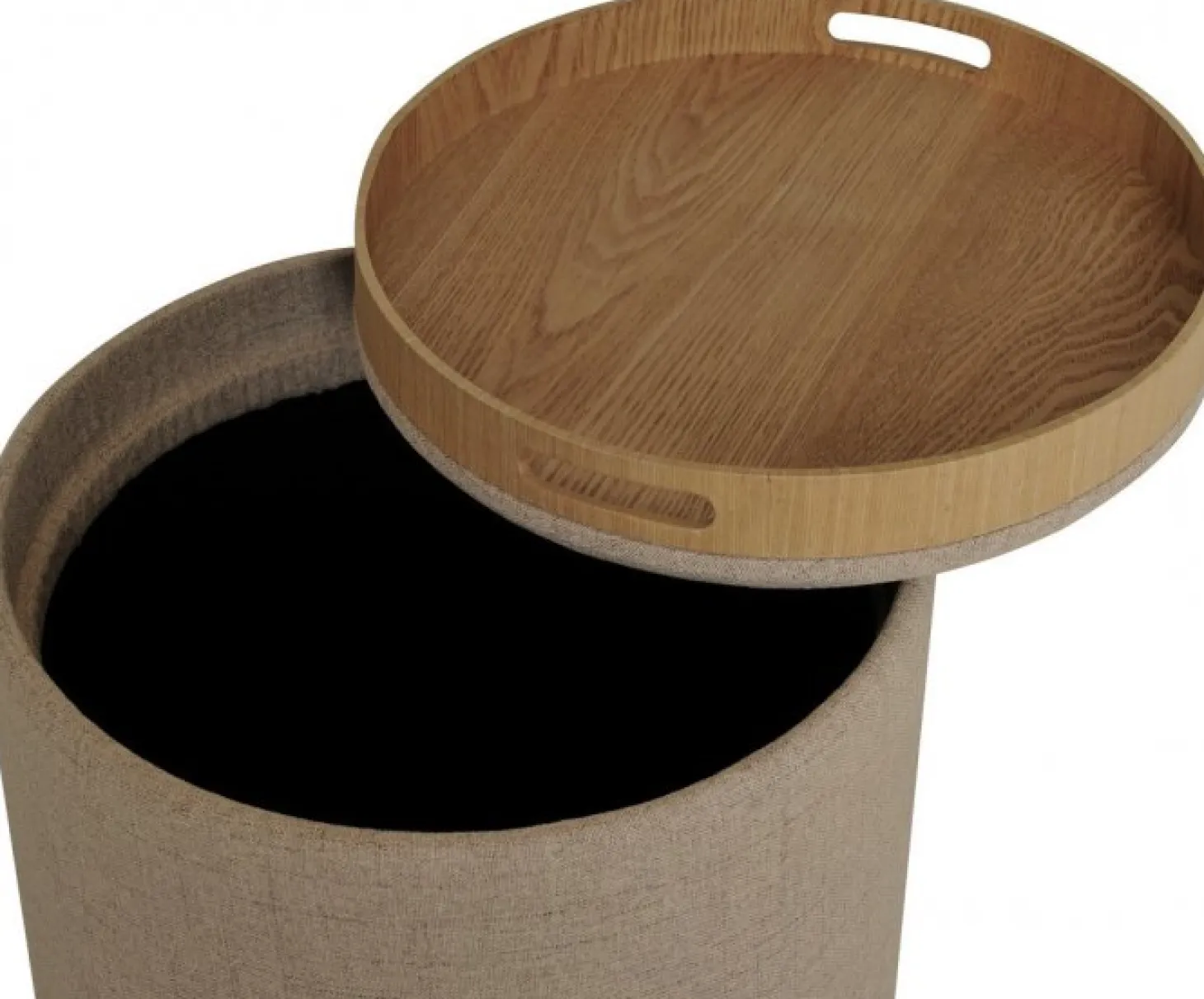 Maiko Sittpuff/Sidobord 2-pack Brun