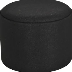 Maiko Sittpuff/Sidobord Rund Svart