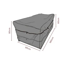 Möbelskydd till Soffa Svart 190x80x95 cm Andas