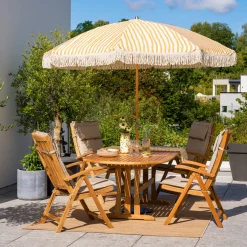 Melbourne bord 190-240 cm Teak