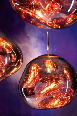 Melt Taklampa Medium Copper