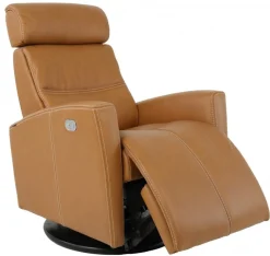 Milan Reclinerfåtölj Cognac