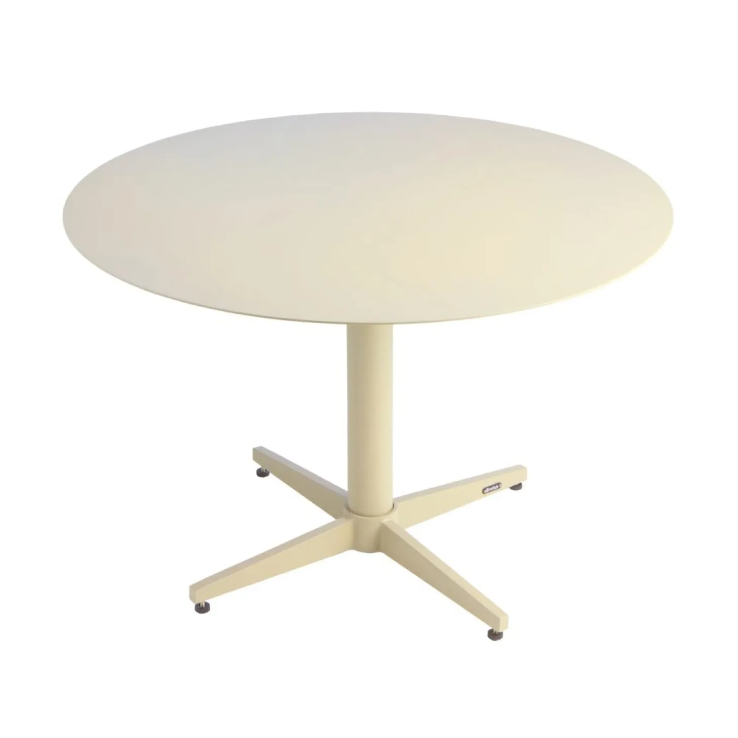Mill Soffbord Runt Ø75 cm Pearl White