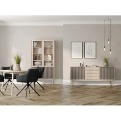 Nord Matbord 120 cm Vitoljad Ek