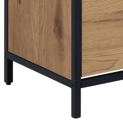 Notting Hill Skoskåp 129x56x30 cm Ek