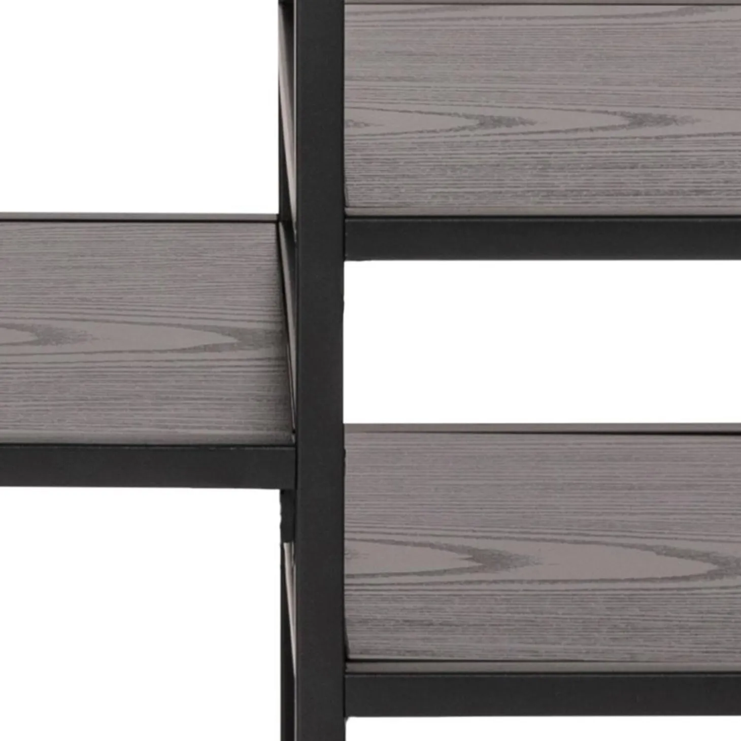 Notting Hill TV-bänk 120x33 cm Svart Ask