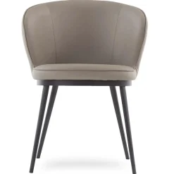 Novella Karmstol Konstläder Taupe