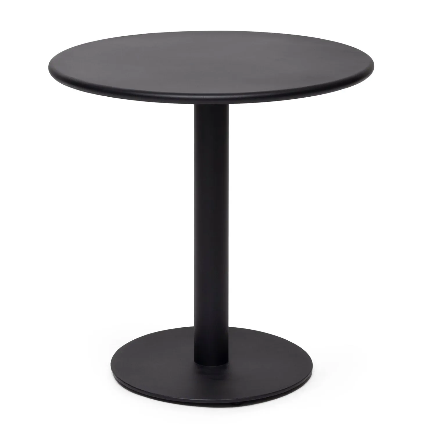 Näsby Cafébord Ø70 cm Svart