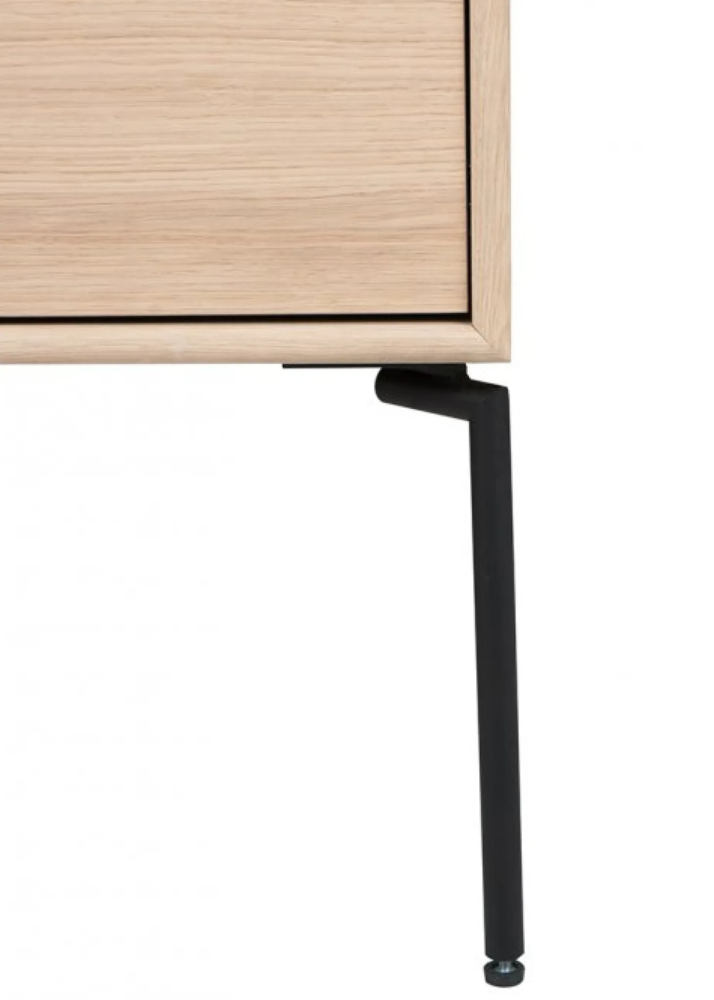 Oculus Mediabänk 176 cm Svart Ek