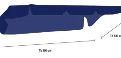 Olbia Hammocktak Blå