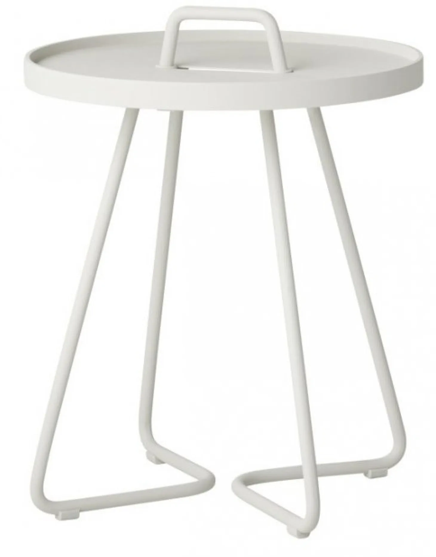 On The Move Sidobord Extra Liten White