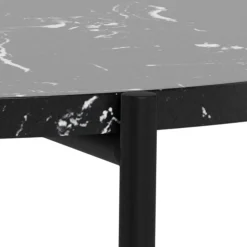 Opera Sidobord 52cm Svart Marmor