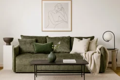 Ossian 3-sits Bäddsoffa Perfect Harmony Moss
