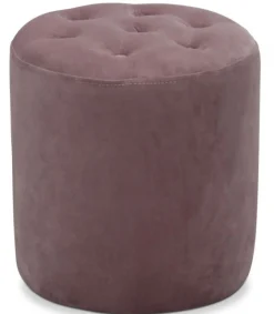 Pisa Sittpuff Rosa Sammet