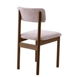 Portofino Stol Beige, Espresso Ek