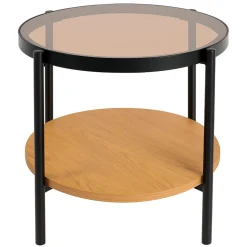 Powis Sidobord Ø48 cm Tawny Natural