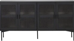 Raffels Sideboard 4 Dörr Svart