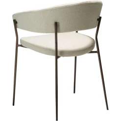 Reboot Stol Simply Beige, Antique Brass
