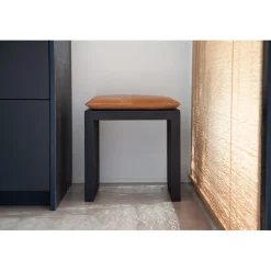 Rib 45x35 cm Pall Mahogny Matt Svart