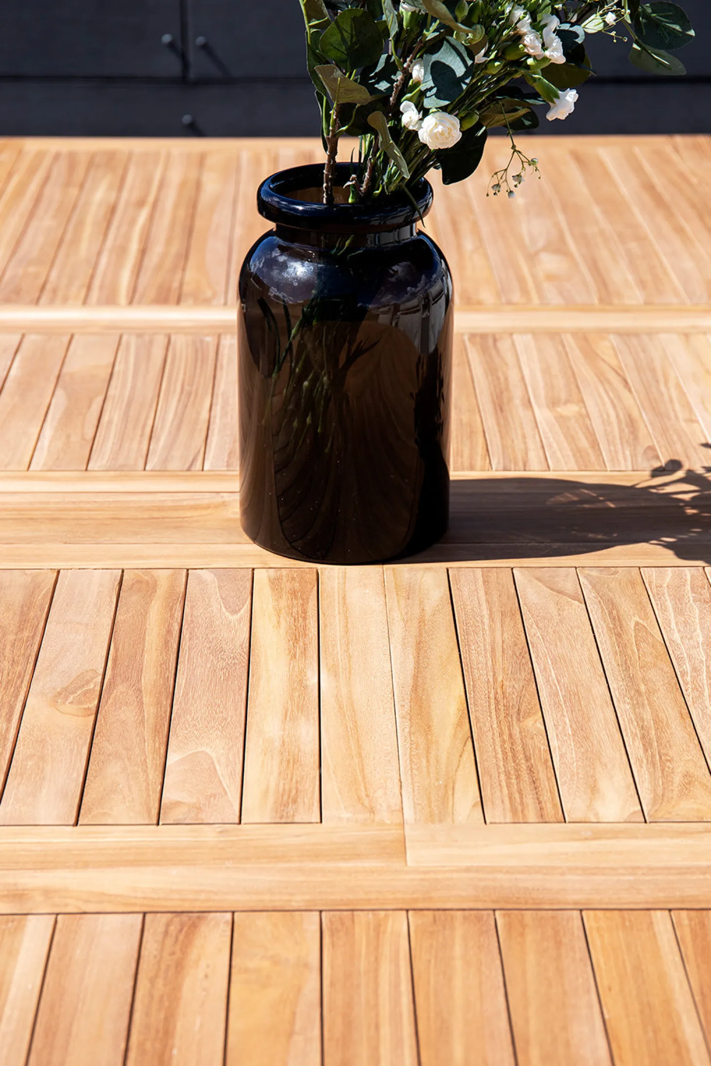 Rimini Bord 110x195-295 cm Teak