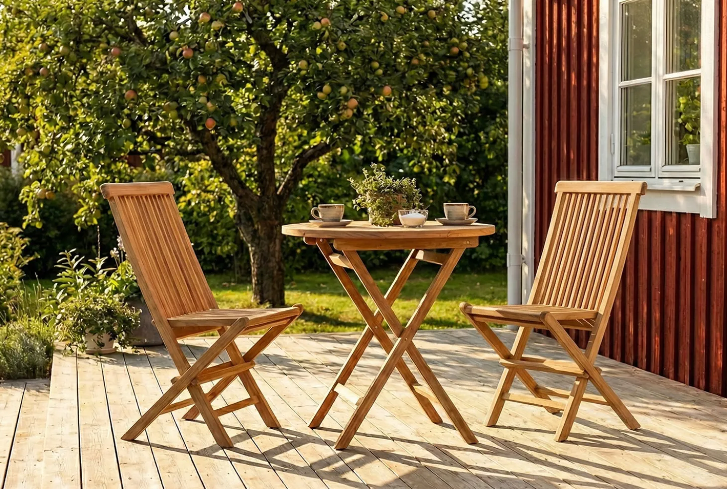 Rimini Fällstol Teak