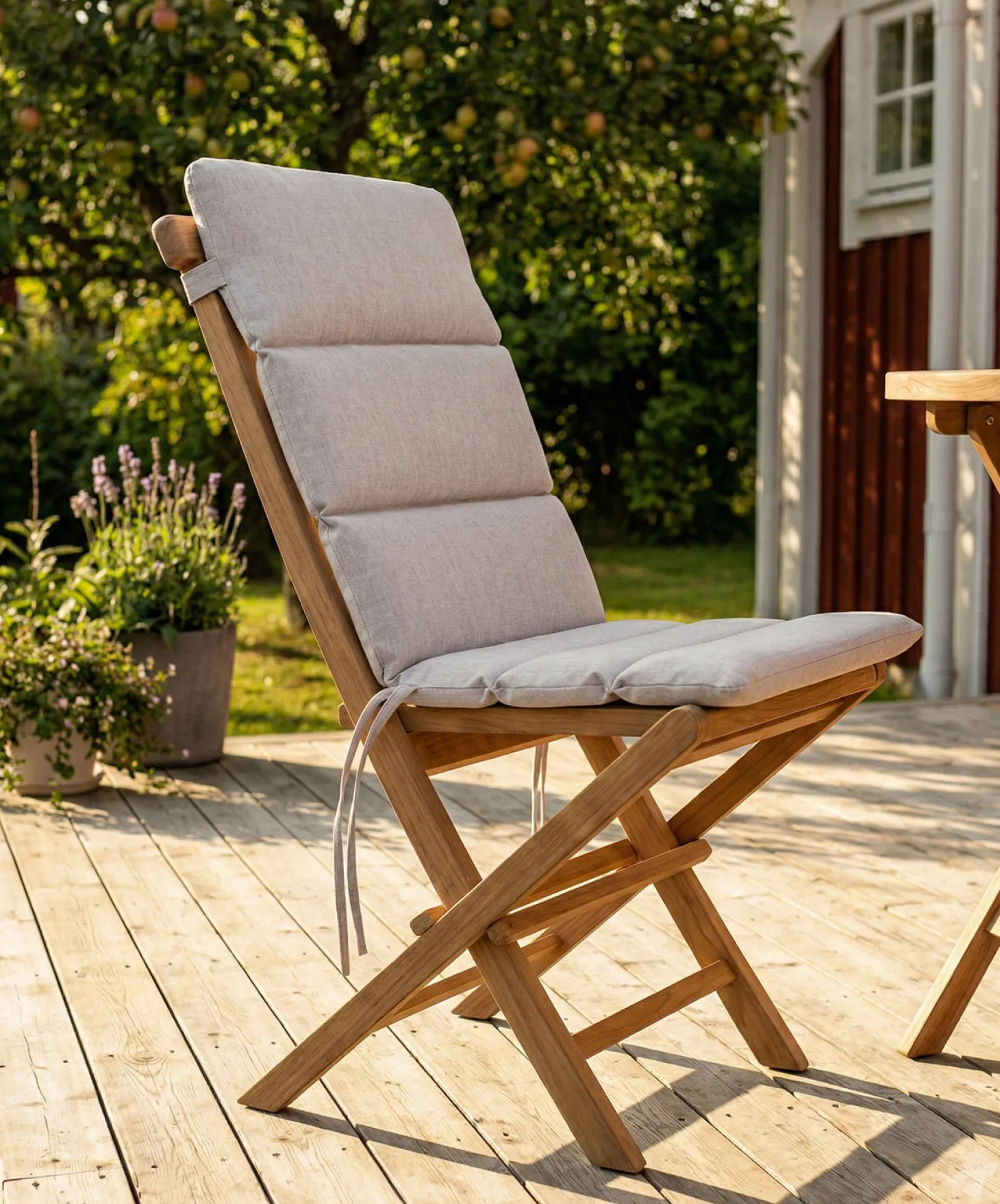 Rimini Fällstol Teak