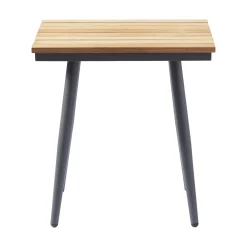Rio Antracit/Teak Loungebord 50x45 cm