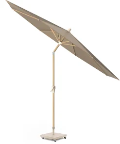 Riva Parasoll 250 cm Teak Look / Taupe