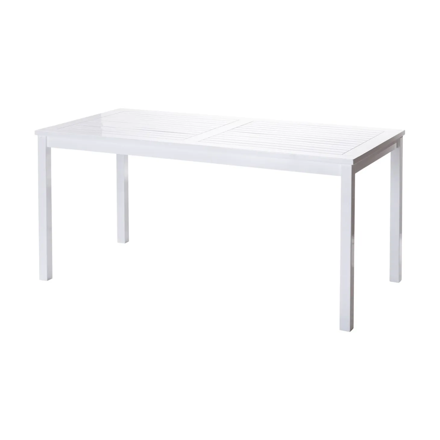 Rosenborg 165x80 cm Trädgårdsbord Vit