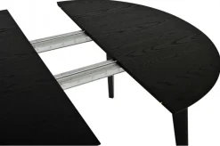 Sagene Matbord 110 cm Svart Ek