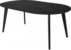 Sagene Matbord 130 cm Svart Ek