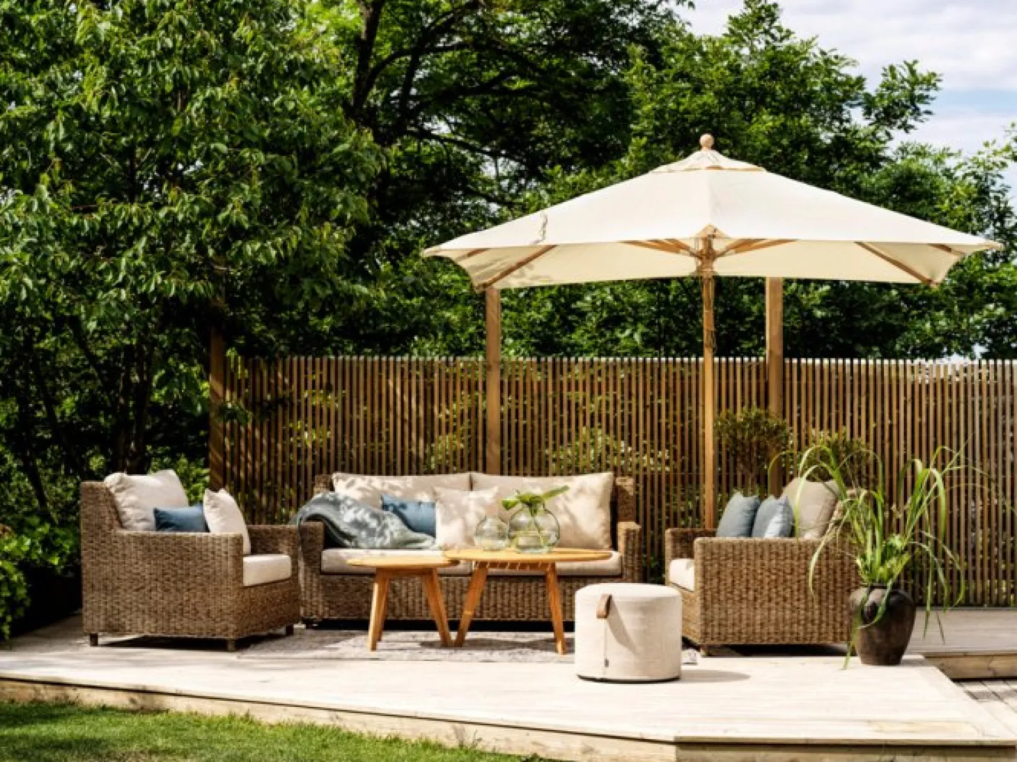Sandkorn 2,5-Sits Soffa Natur