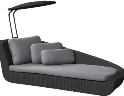 Savannah Daybed Vänster Svart