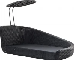 Savannah Daybed Vänster Svart