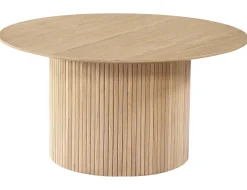 Scarlett Soffbord Ø90cm Vitpigmenterad Ek