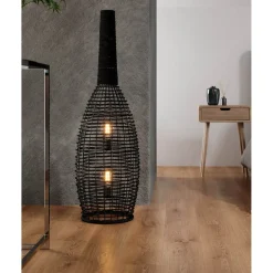 Seagrass Golvlampa Svart
