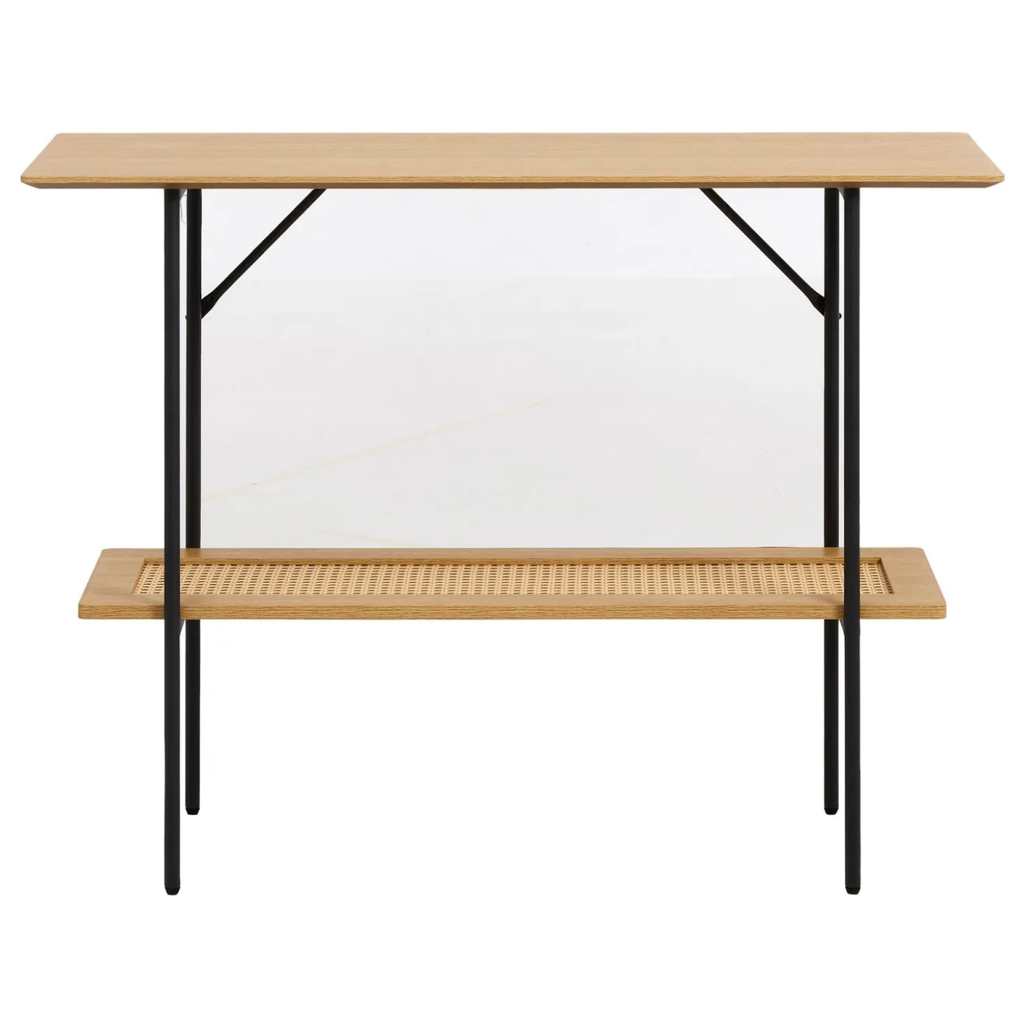 Segmento 100 cm Avställningsbord Naturlig