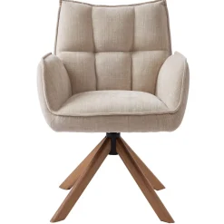 Strada Stol Beige, Massiv ek