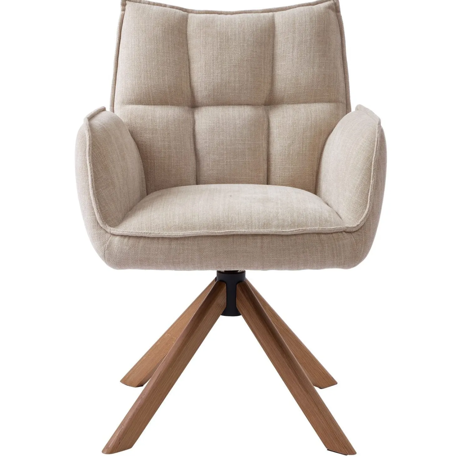 Strada Stol Beige, Massiv ek