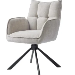 Strada Stol Beige, Metall