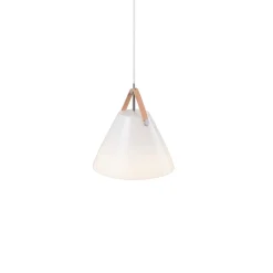 Strap Taklampa 27 cm, Opal vit