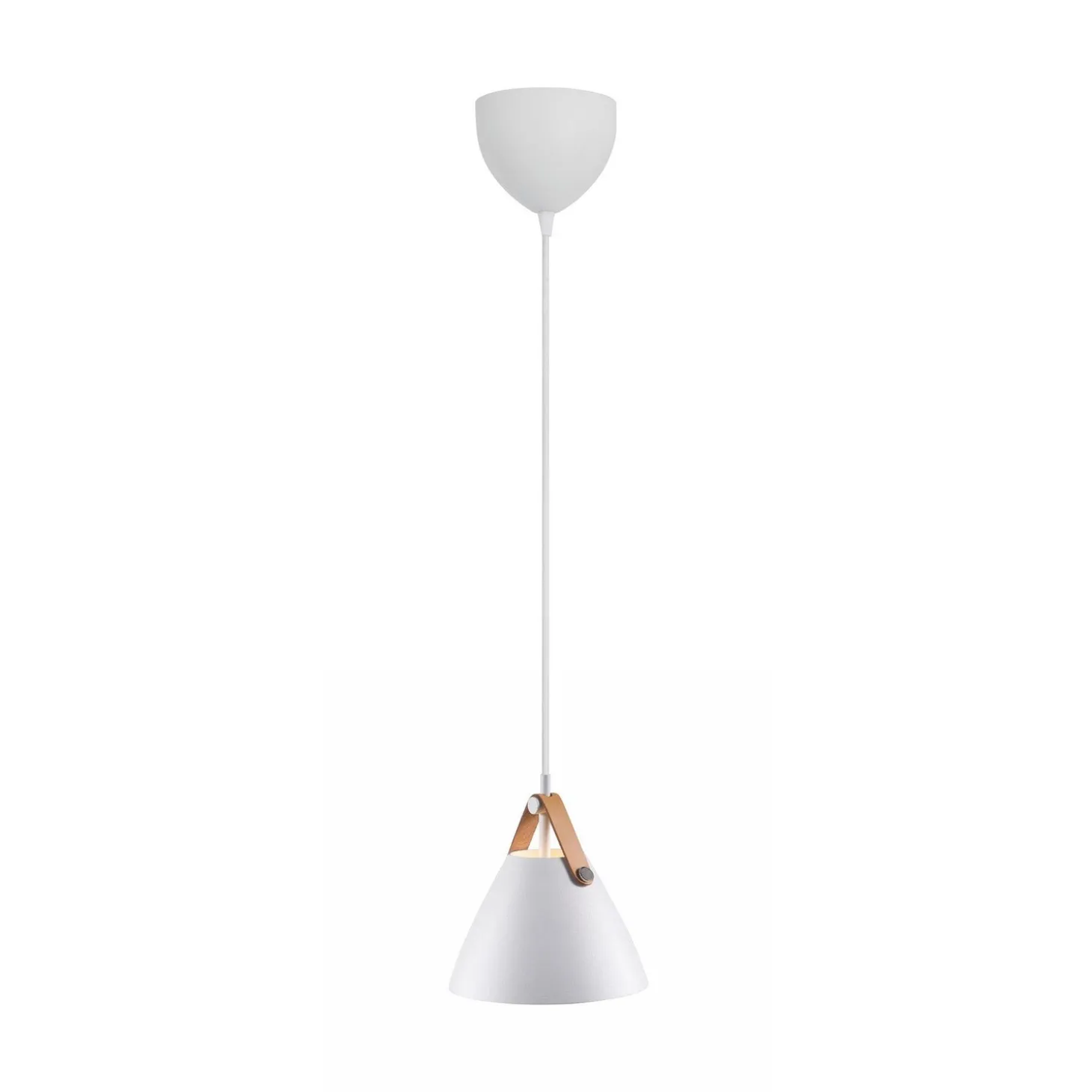 Strap Taklampa 16 cm, Vit