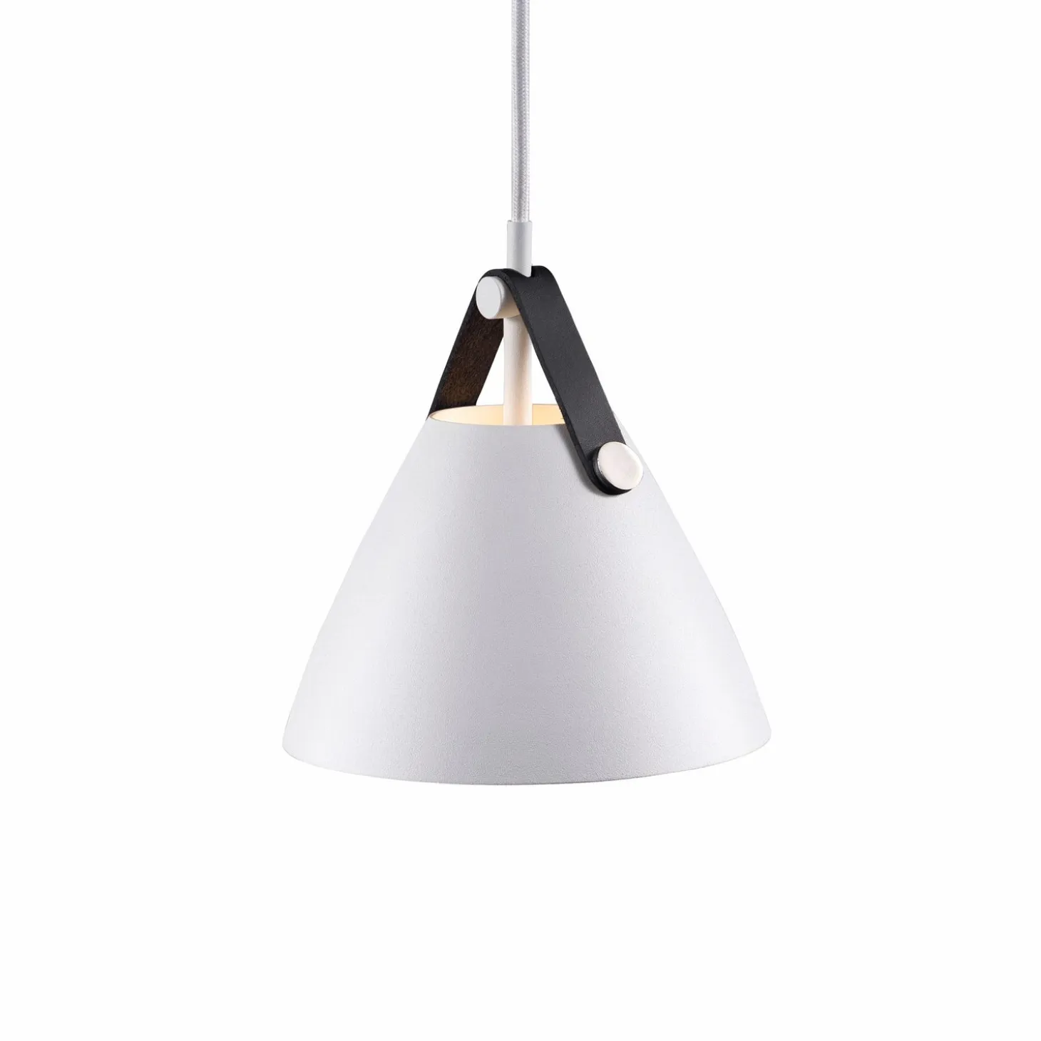 Strap Taklampa 16 cm, Vit