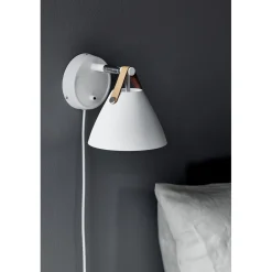 Strap Vägglampa Vit